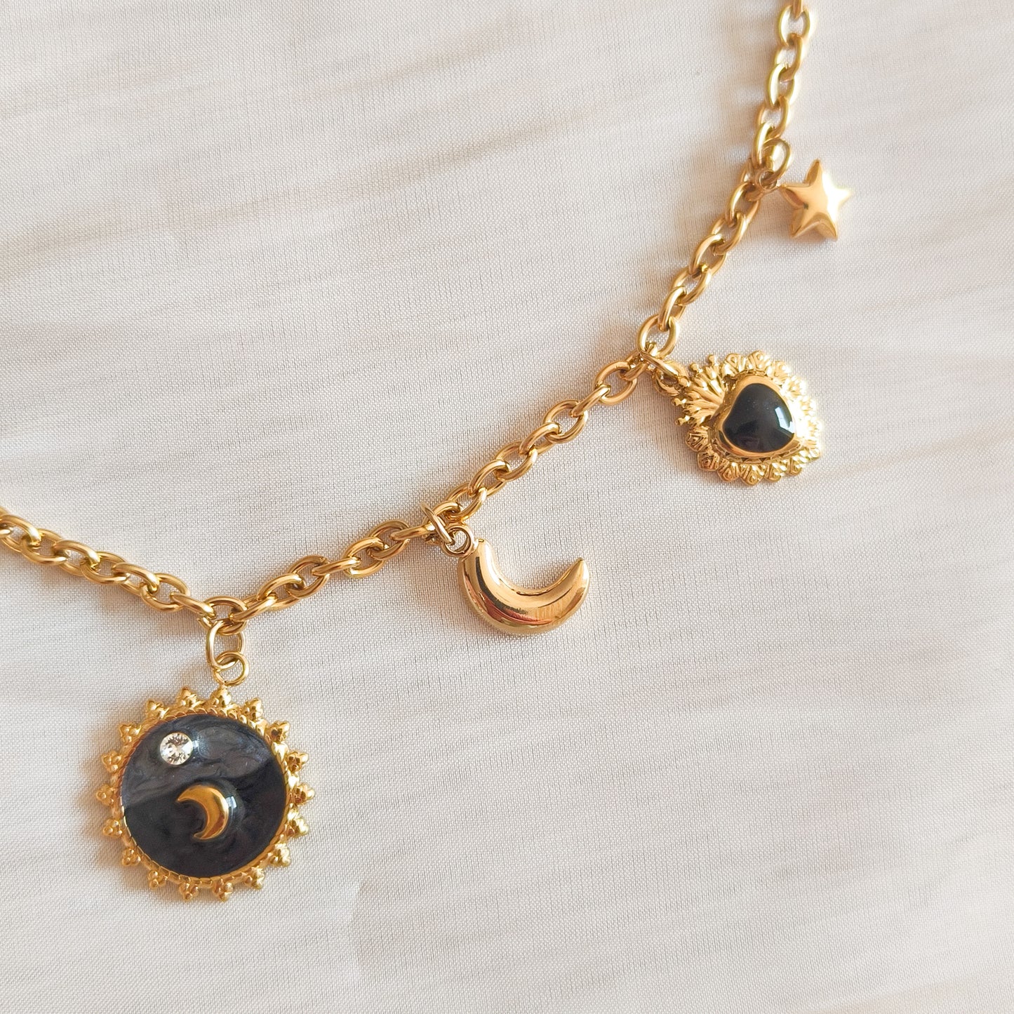 Collar Cielo Nocturno (luna)