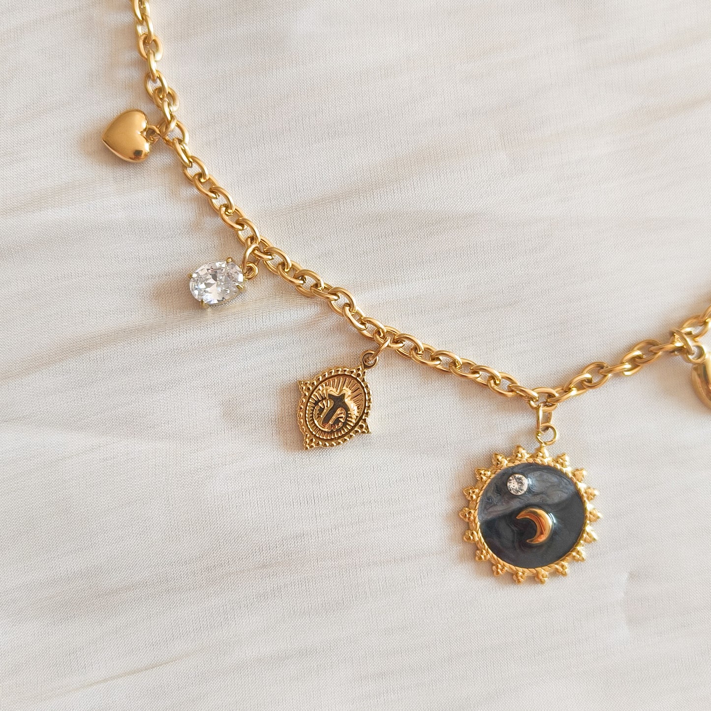 Collar Cielo Nocturno (luna)