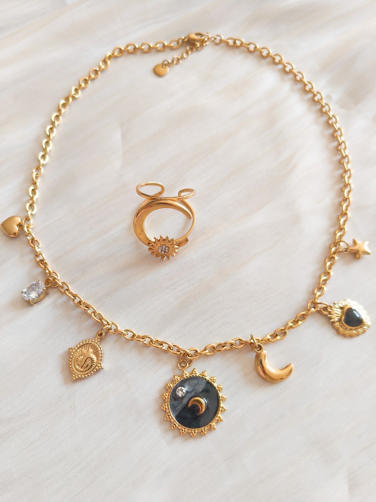 Collar Cielo Nocturno (luna)