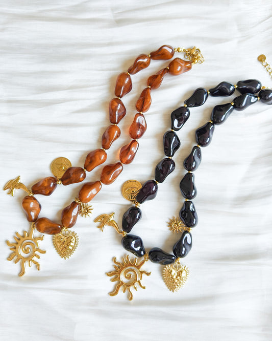 Collar Talismán del Sol (4 colores)