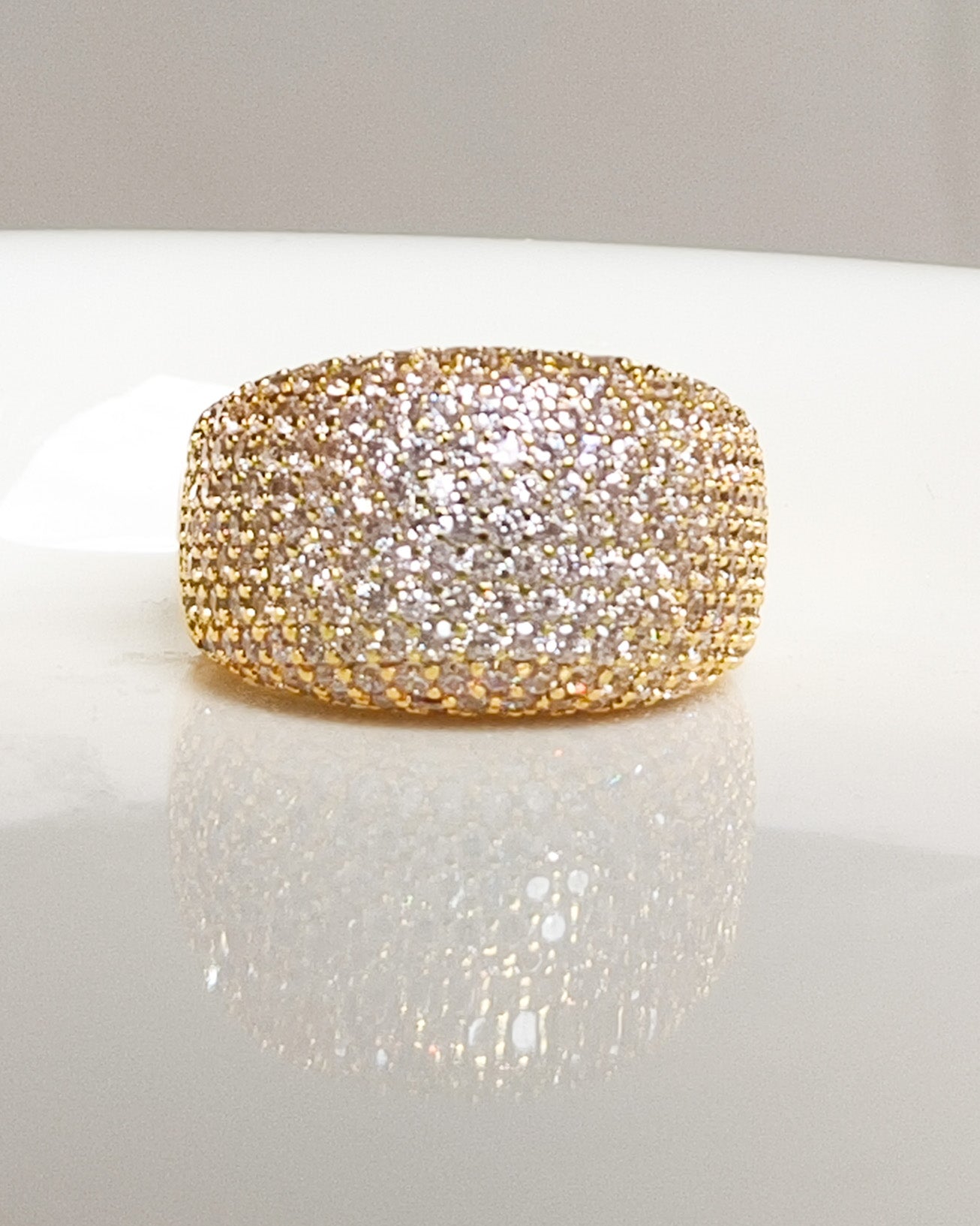 Anillo Magnolia Brillante