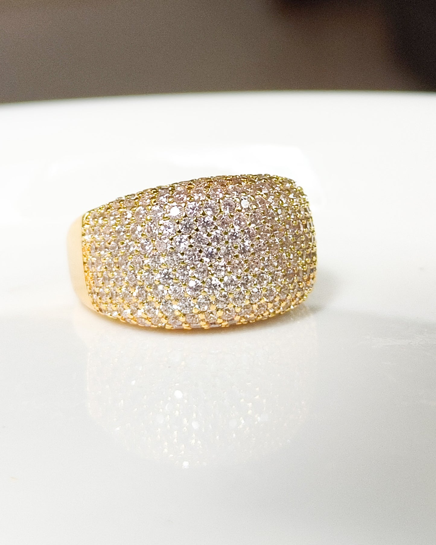Anillo Magnolia Brillante