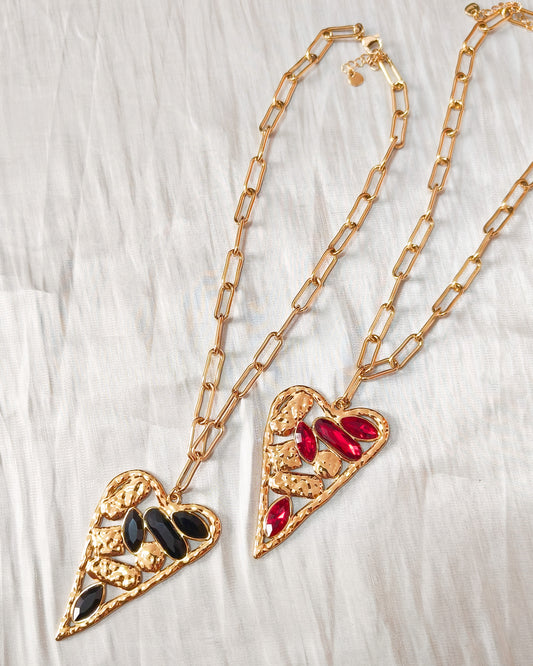 Collar Corazón Meteoro