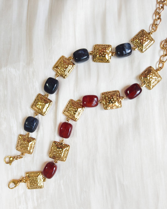 Pulsera Mosaico Dorado (dos colores)