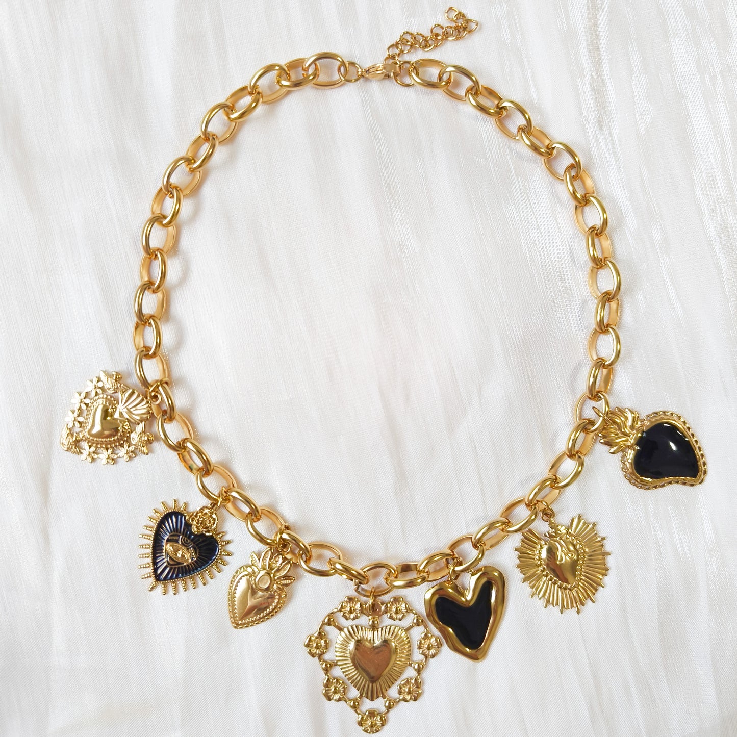 Collar Charm Milagros del Corazón