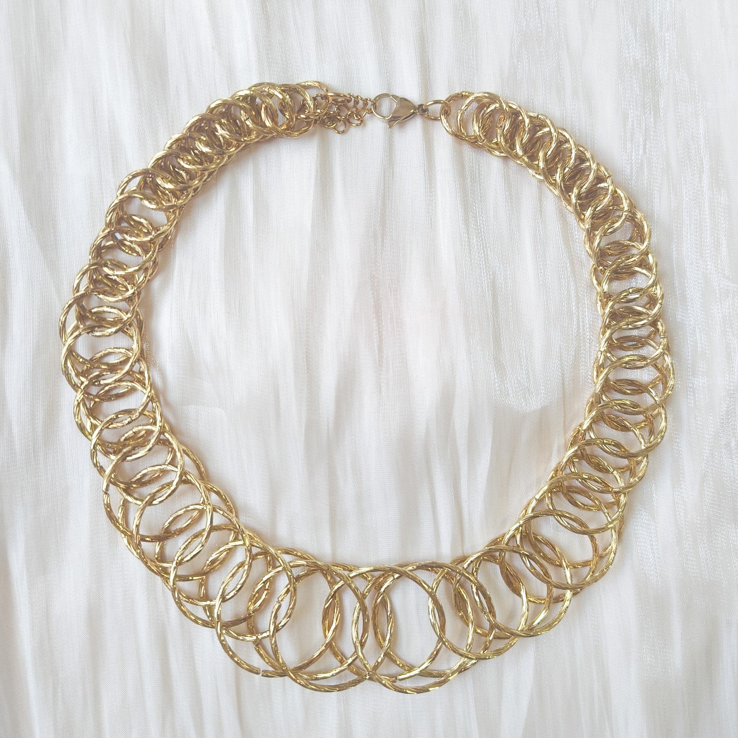 Collar Anillos de Sol (circulos)