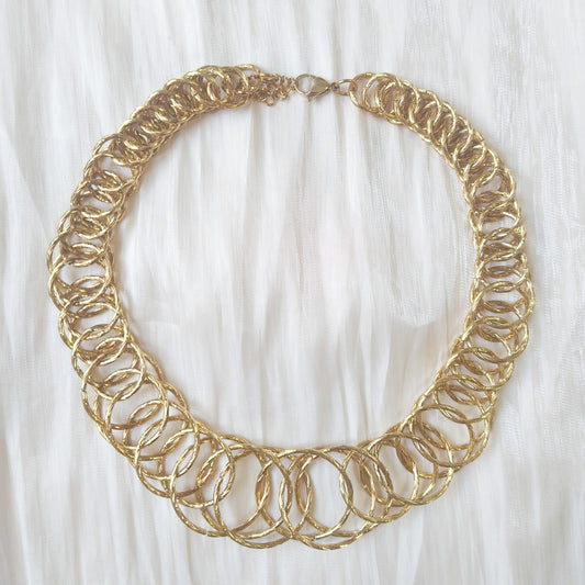 Collar Anillos de Sol (circulos)