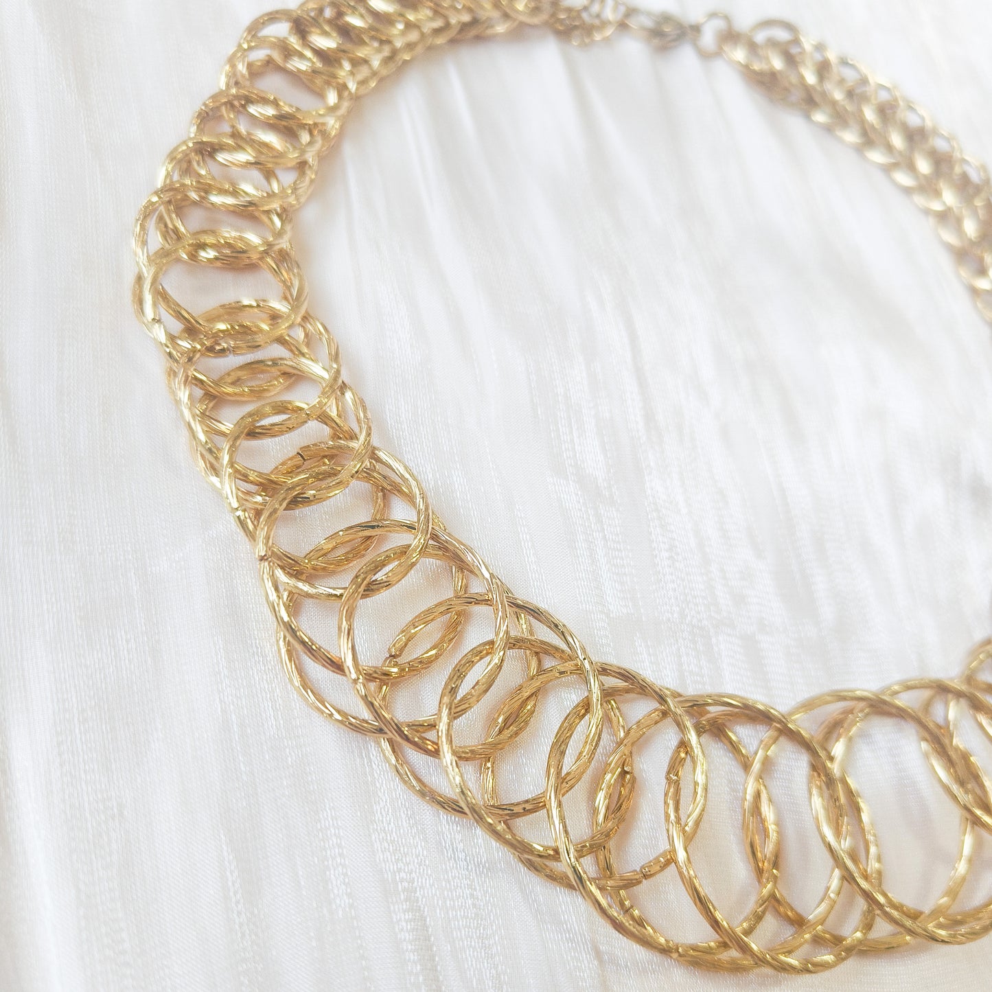 Collar Anillos de Sol (circulos)