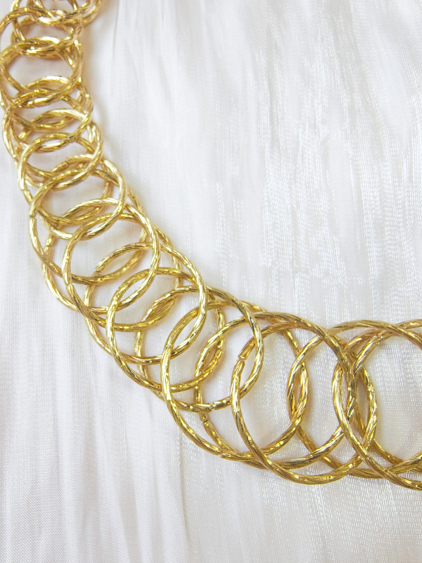 Collar Anillos de Sol (circulos)