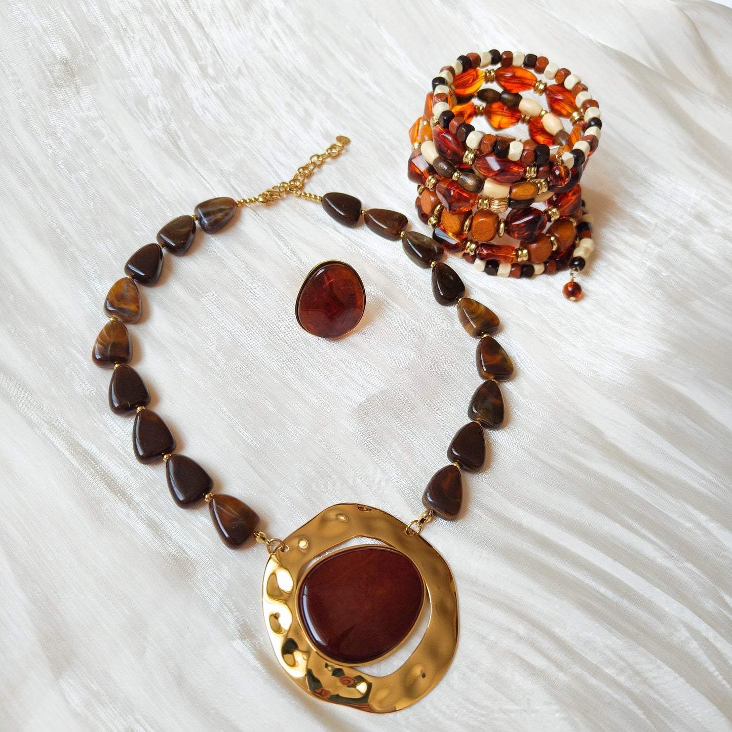 Pulsera Trenza Boho ( elástico)