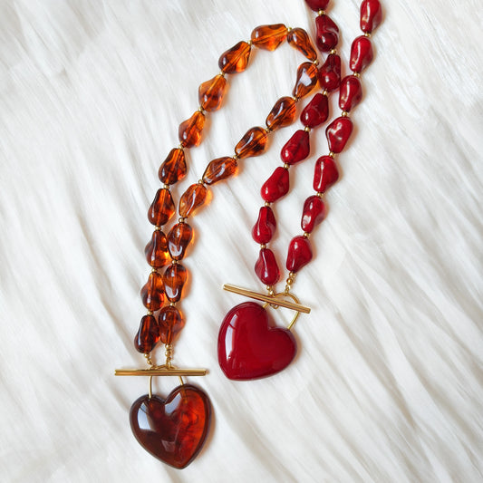 Collar Amor Vintage (corazón)