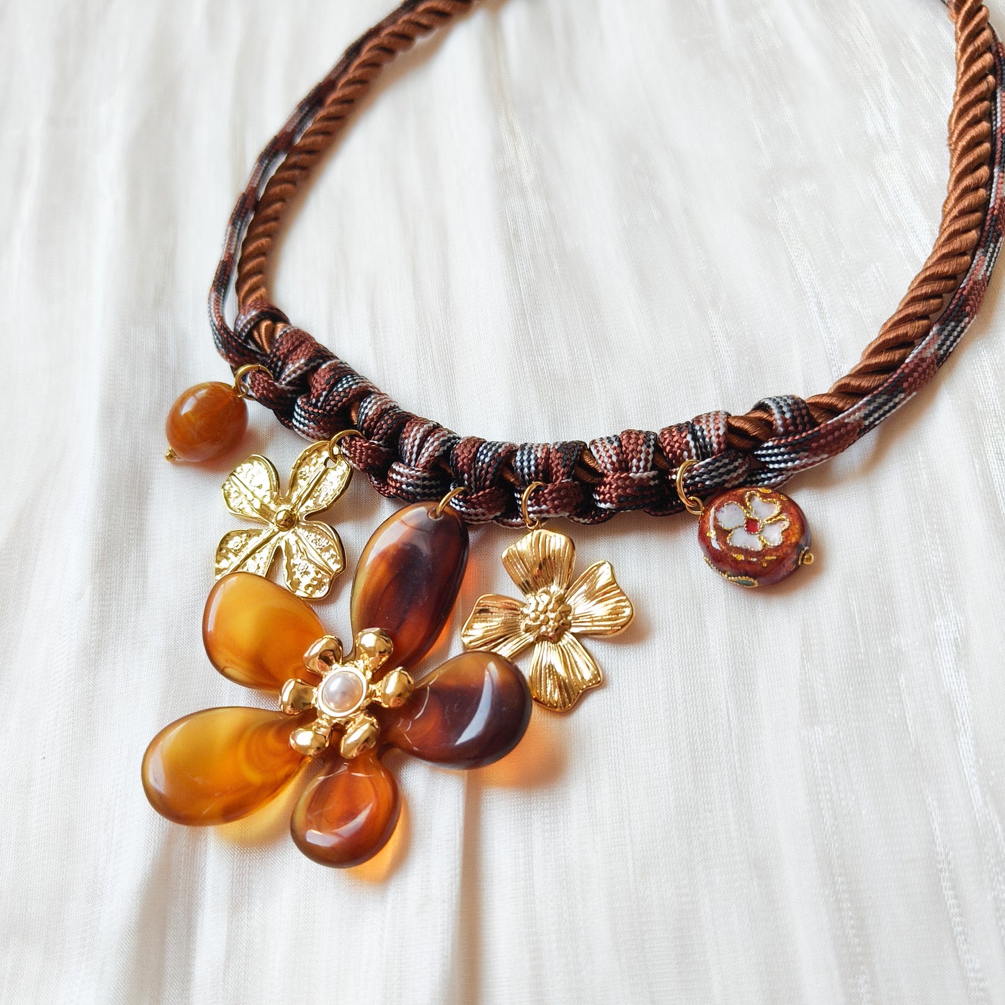 Collar Flores de Tarde