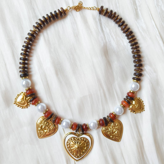 Collar Tesoro de Corazones