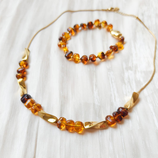 Collar Gotas de Miel Diosa