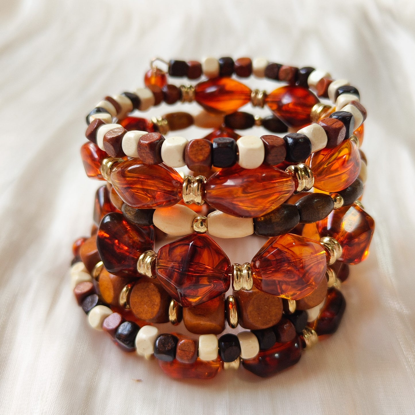 Pulsera Trenza Boho ( elástico)