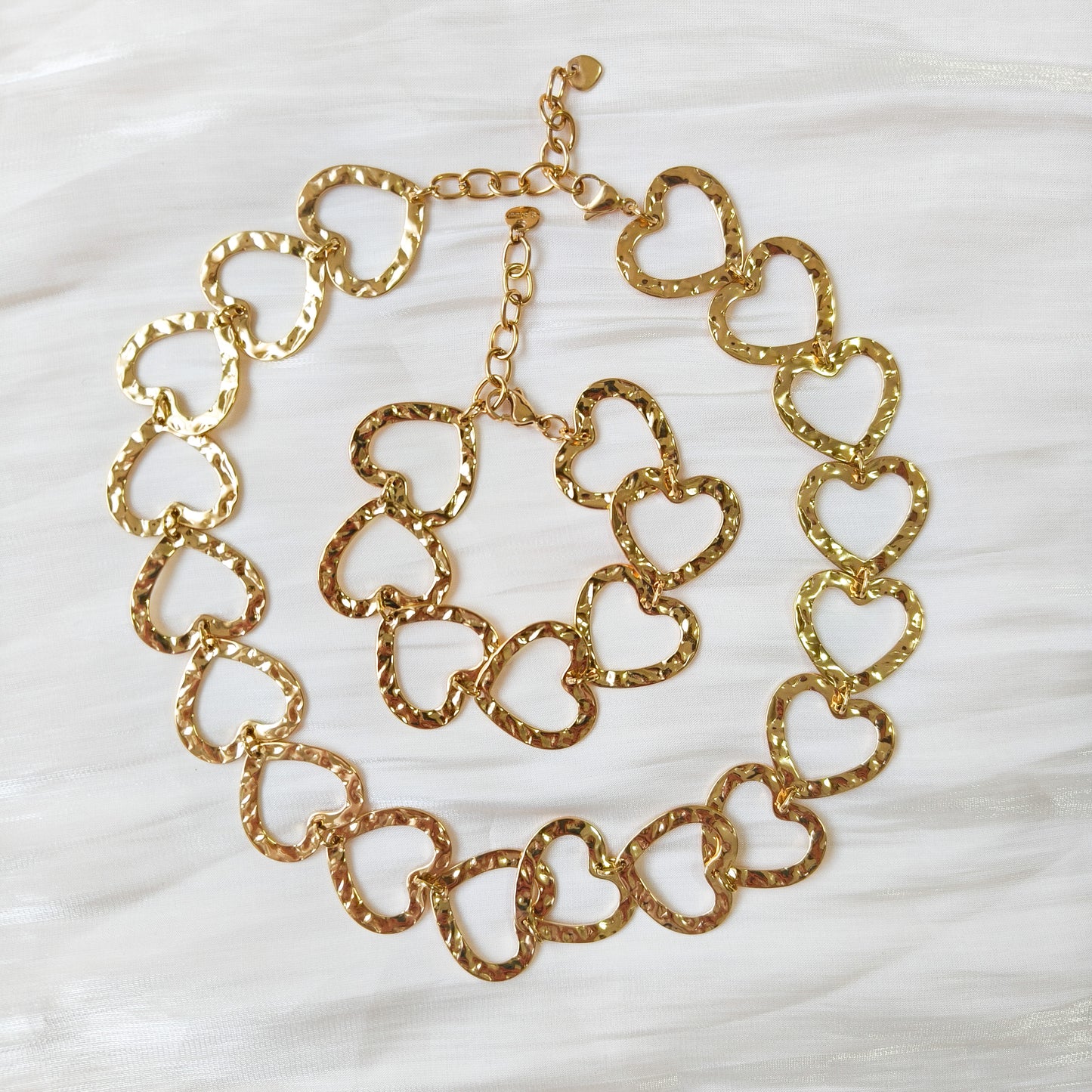 Look Corazones Ibiza ( collar y pulsera)