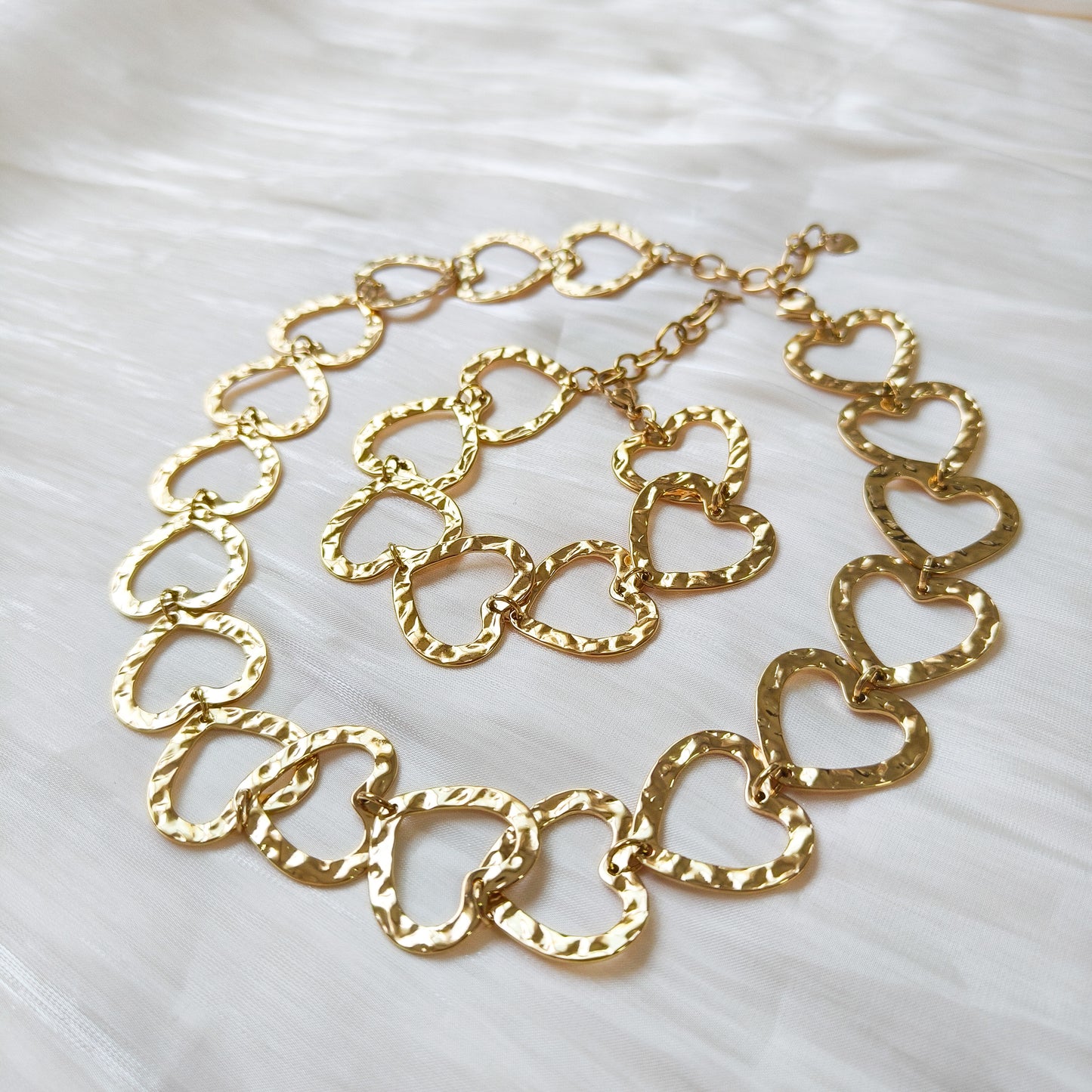 Look Corazones Ibiza ( collar y pulsera)