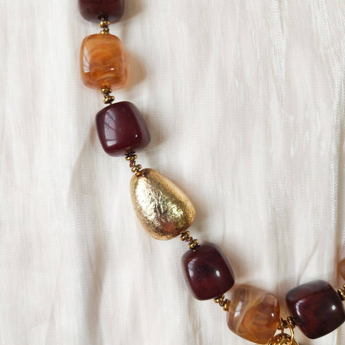 Collar Siena Dorada (diente de labo)