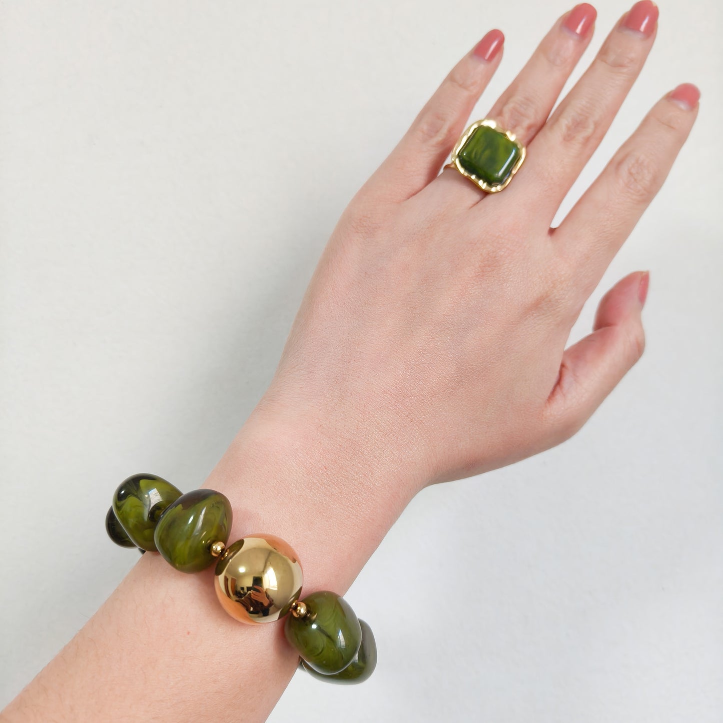 Pulsera Malena Maramelo Miel (lleva bola) (4 colores)