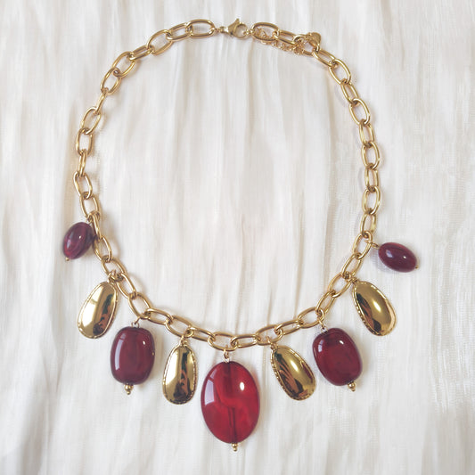 Collar Claracharm ovalado (2 colores)