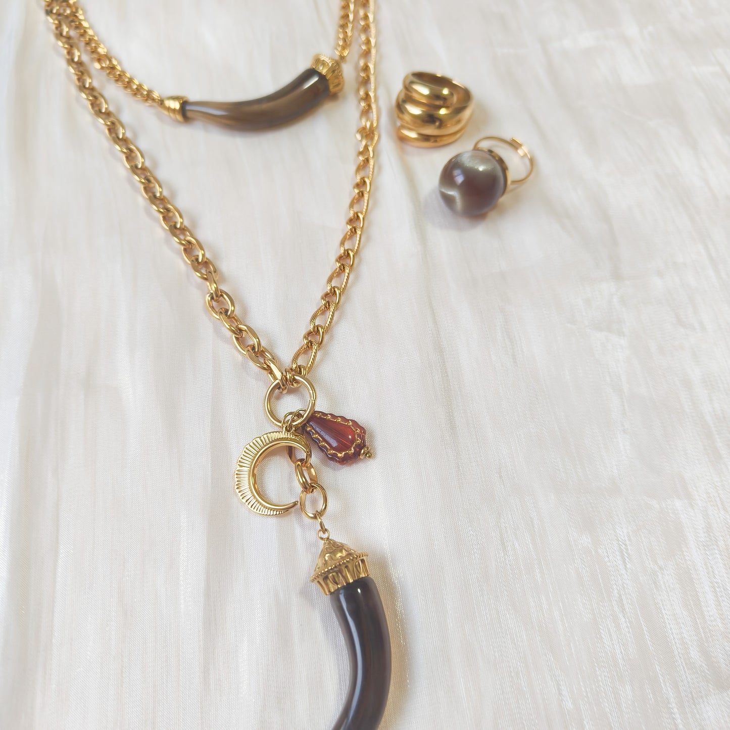 Collar Mila Doble Cadena