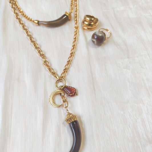 Collar Mila Doble Cadena