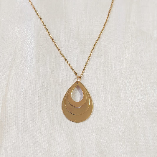 Collar Sofía Gota (3 capas)