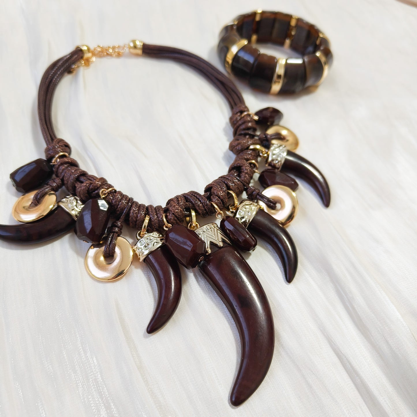 Pulsera Valentina Moka Elastico