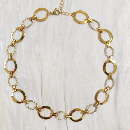 Collar París Brillante (eslabon)