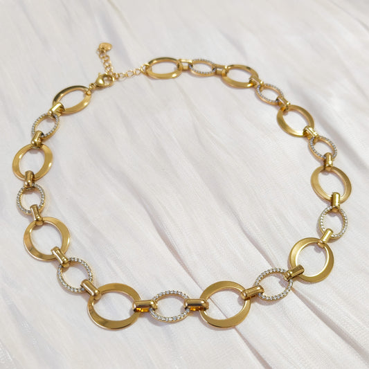 Collar París Brillante (eslabon)