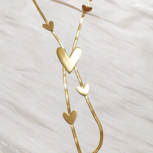 Collar Lazo corazón Venecia