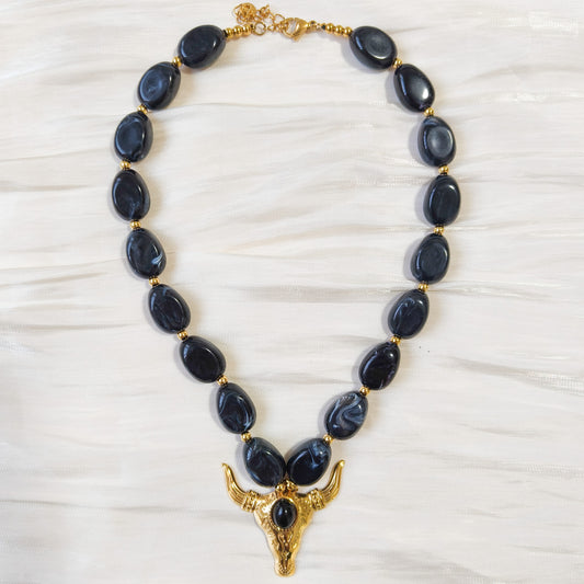 Collar Toro Noir Sevilla