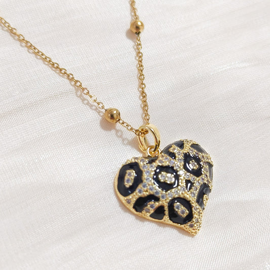 Collar Corazón Savannah