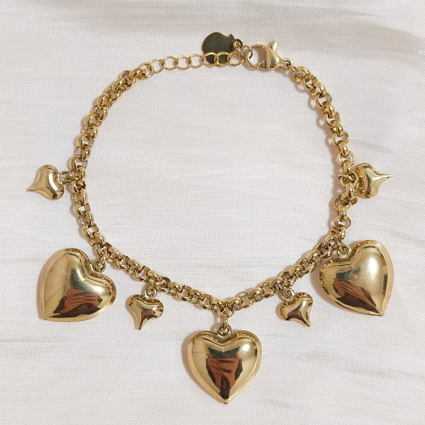 Pulsera Charms de Corazón Carla