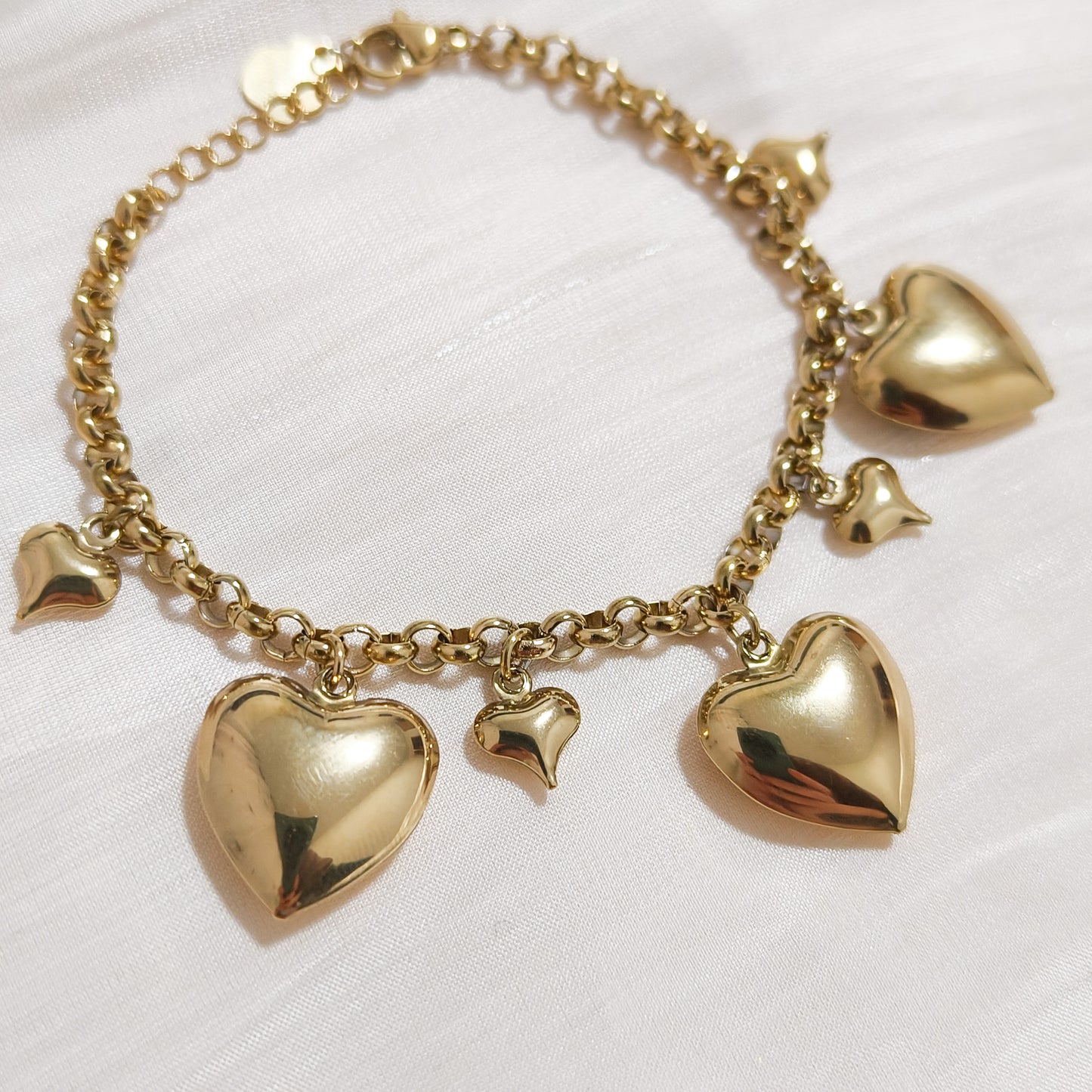 Pulsera Charms de Corazón Carla