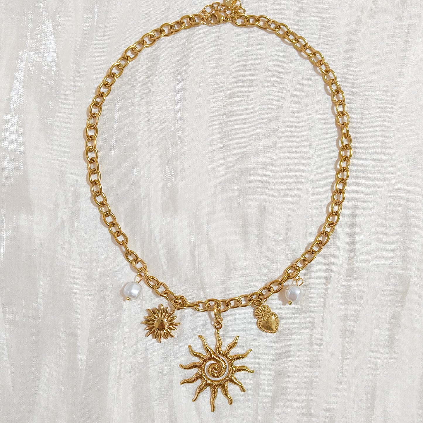 Collar Sol Dorado Ibiza