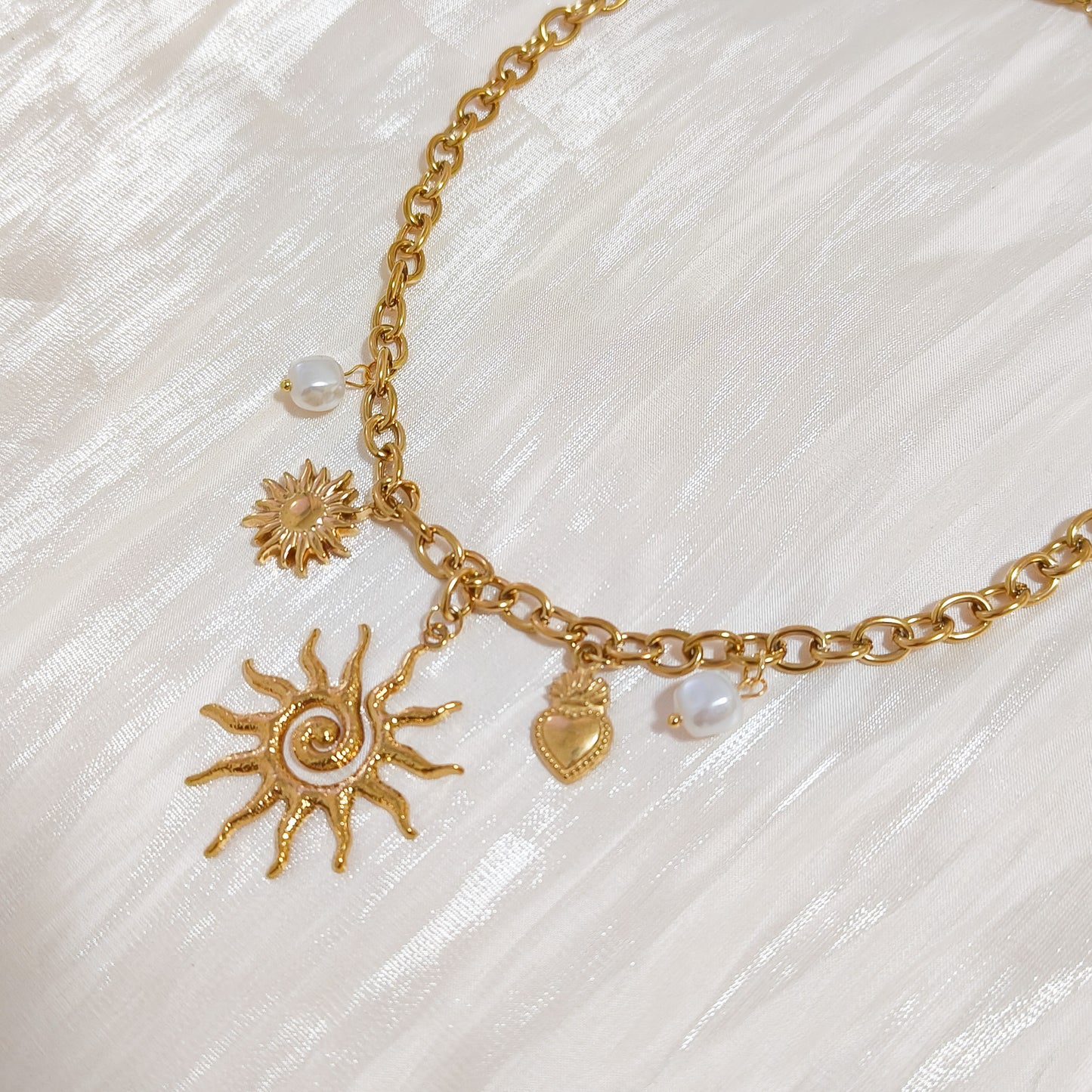 Collar Sol Dorado Ibiza