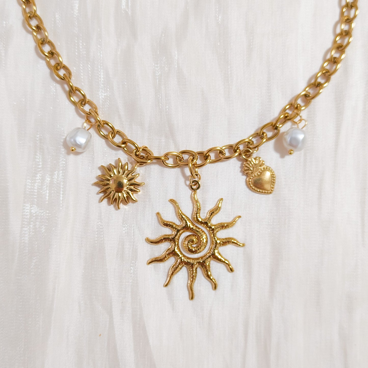 Collar Sol Dorado Ibiza