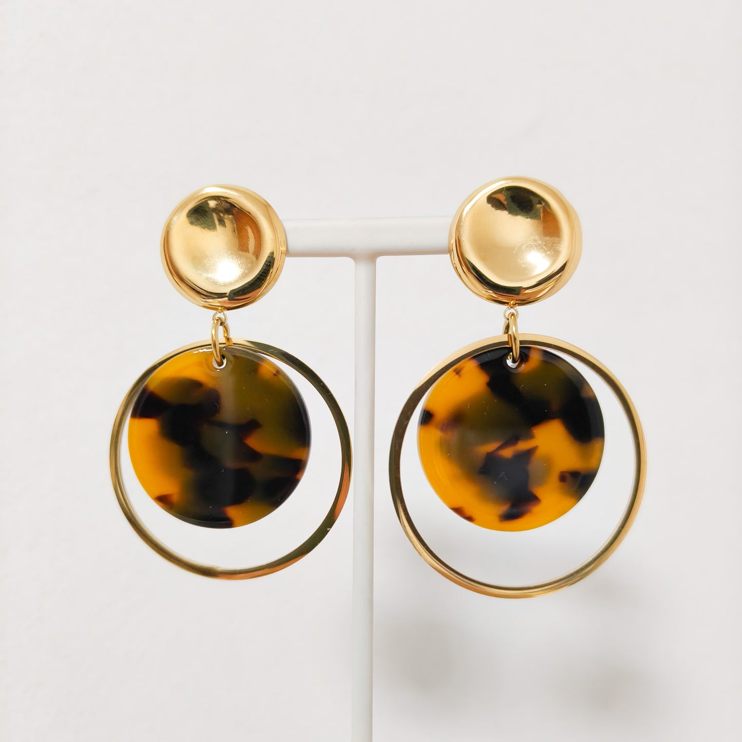 Pendientes Aros Bruselas Carey