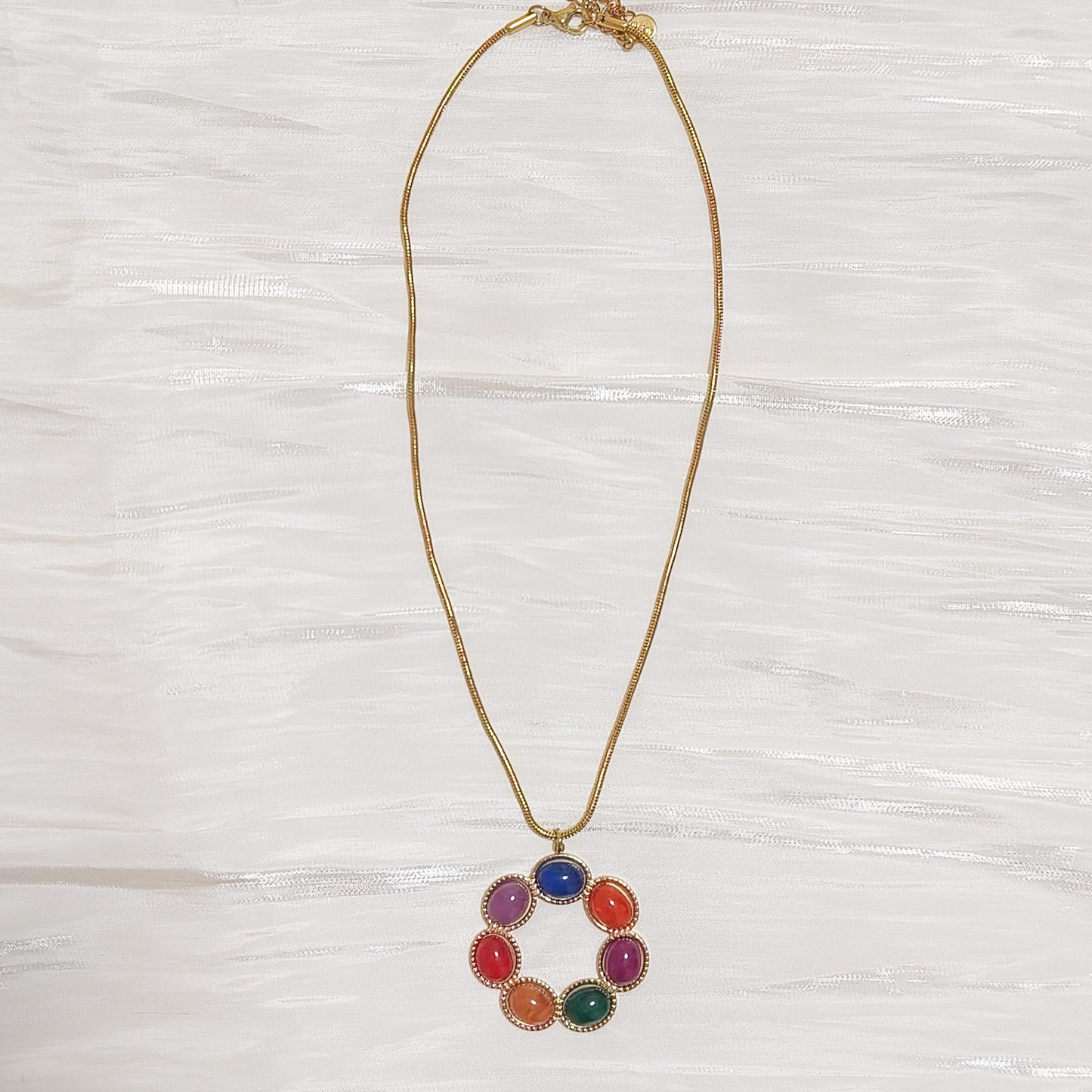 Collar Círculo Arcoíris Zoe