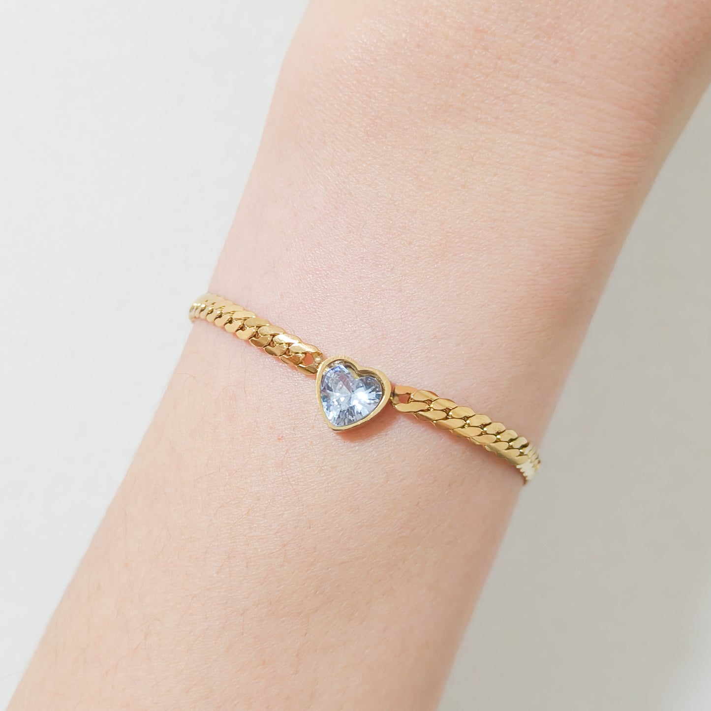 Pulsera Corazón Cielo Lucía