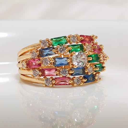 Anillo Arcoíris Princesa Sissi