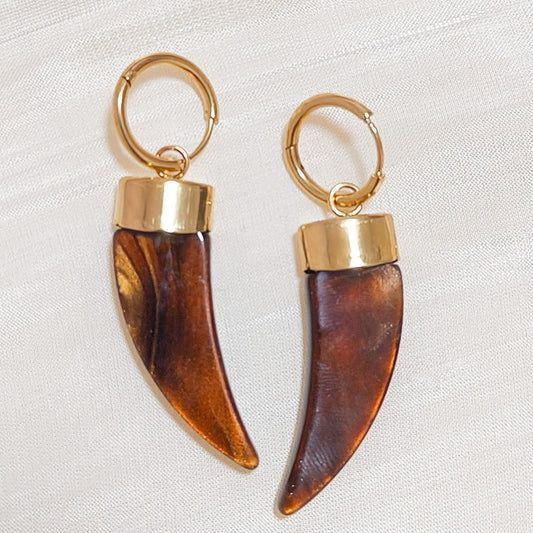 Rebajas -20% Pendientes Colmillo Siena