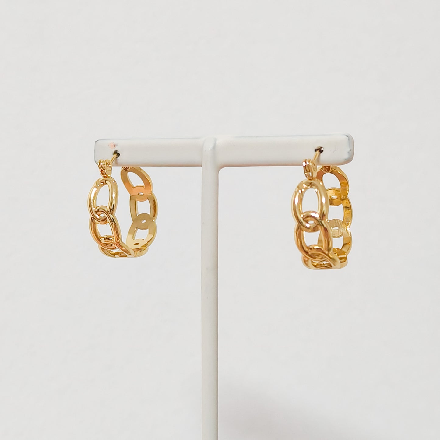 Pendientes Aro Cadena Clara