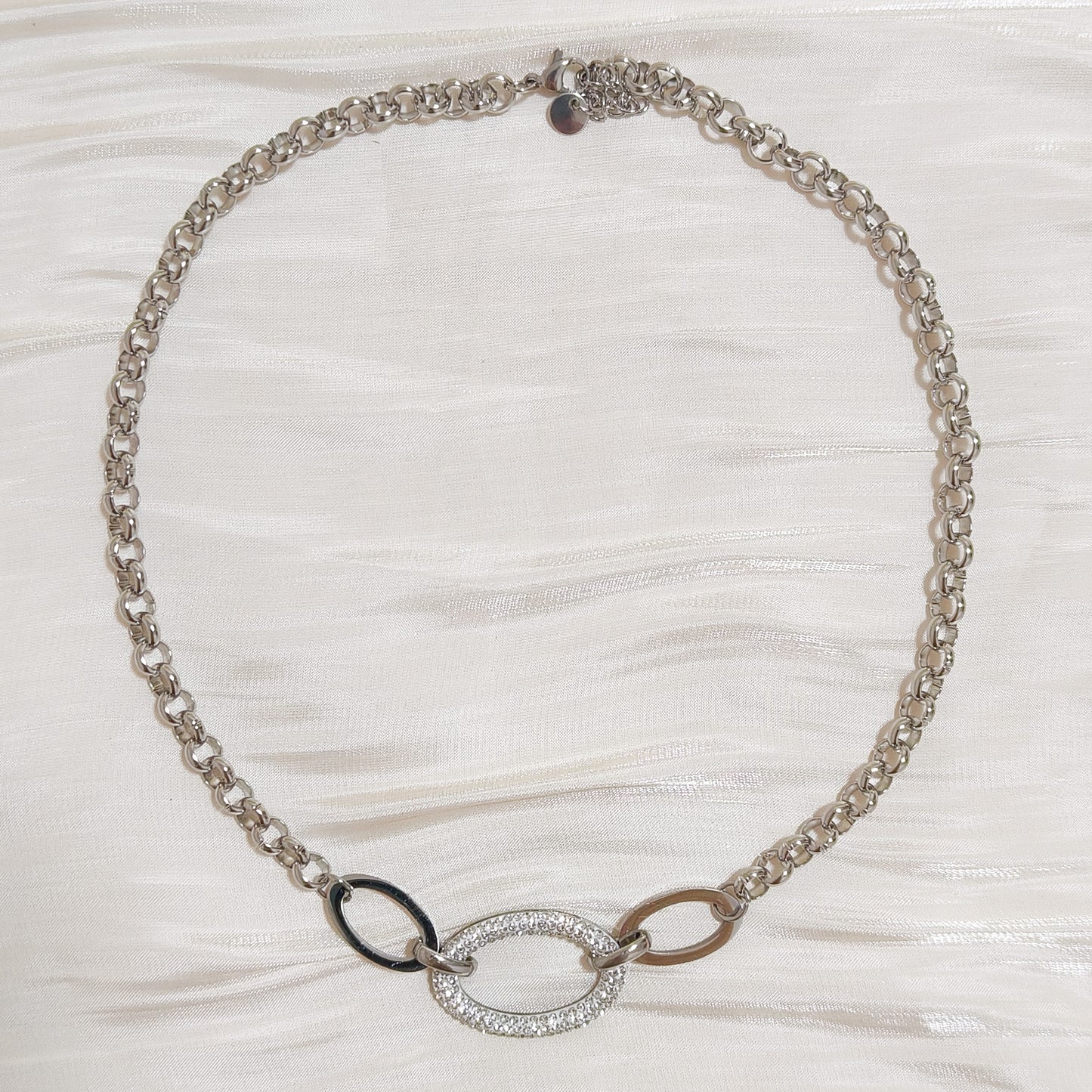 Collar Ovalado Brillo Marsella