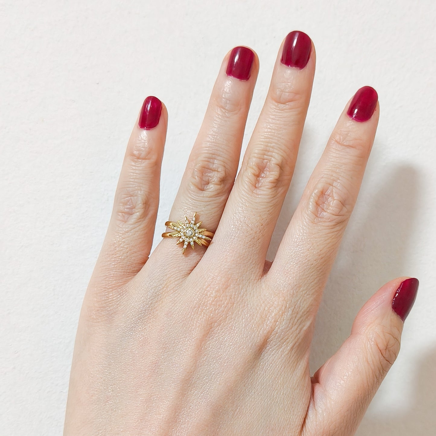 Anillo Estrella Estocolmo Ajustable