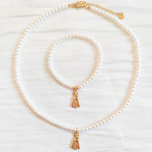 Look Elegante Desamparado- collar y pulsera