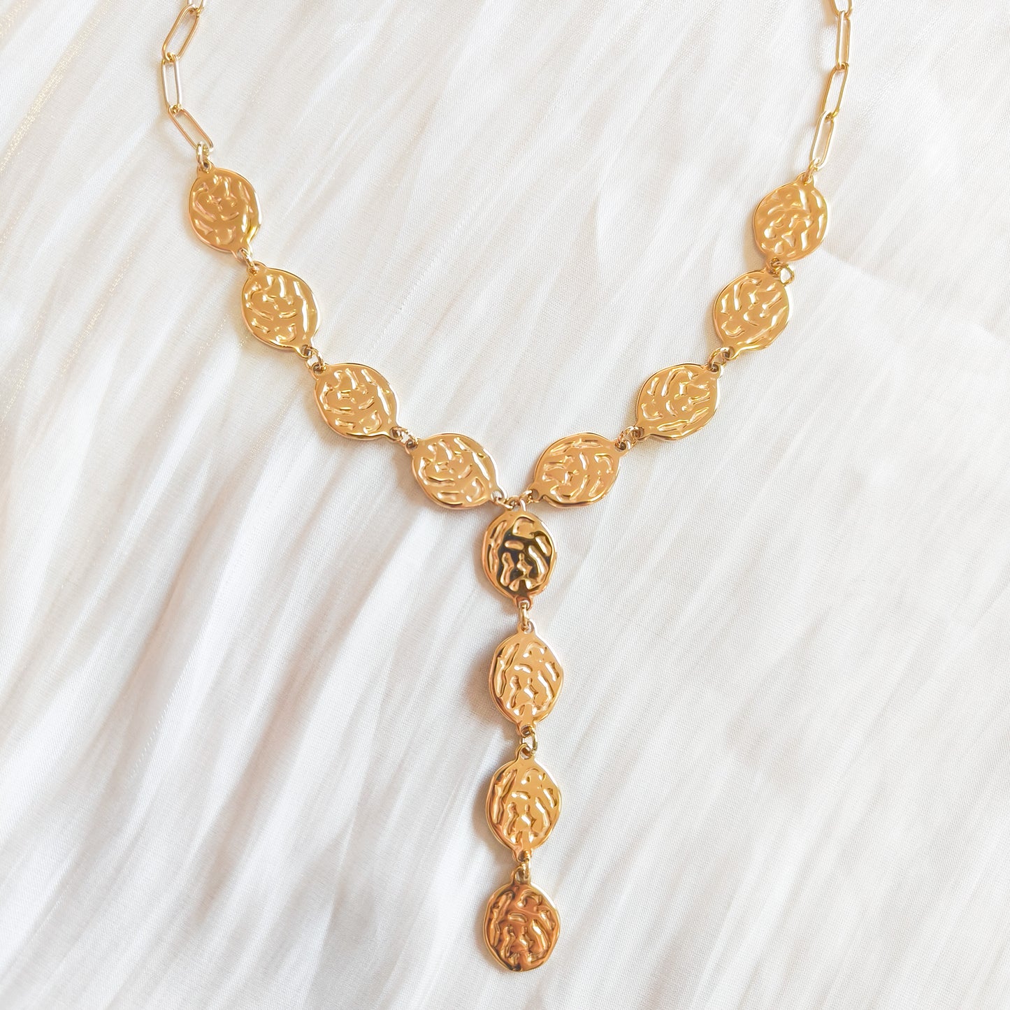 Collar forma Y de Monedas Roma