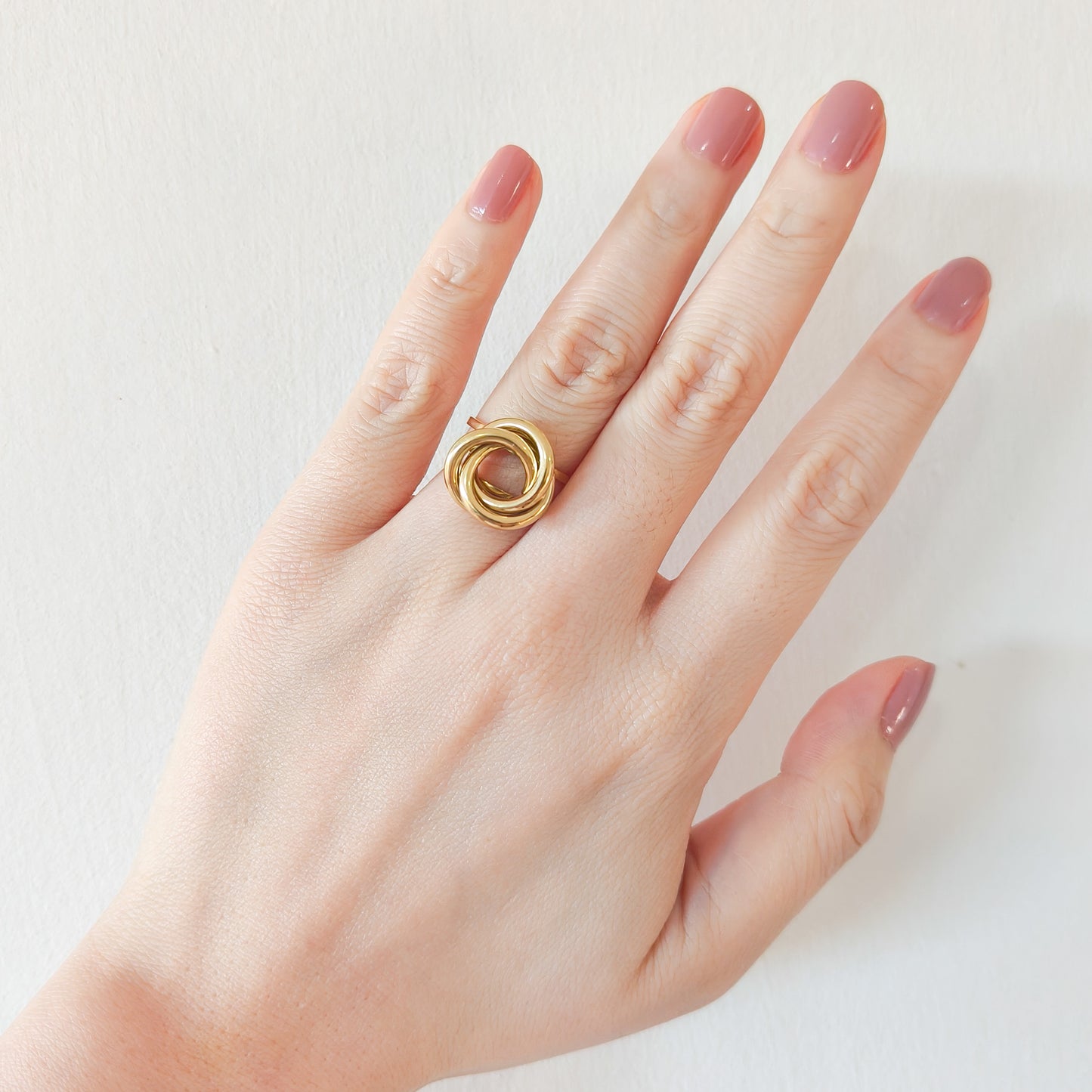 Anillo Nudo Valeria ajustable