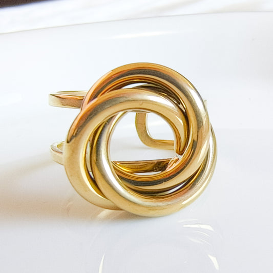 Anillo Nudo Valeria ajustable